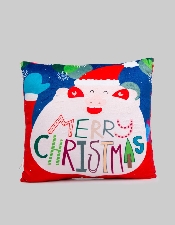 Little M Bantal Xmas Print Santa