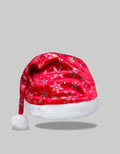 Little M Full Print Velvet Xmas Hat