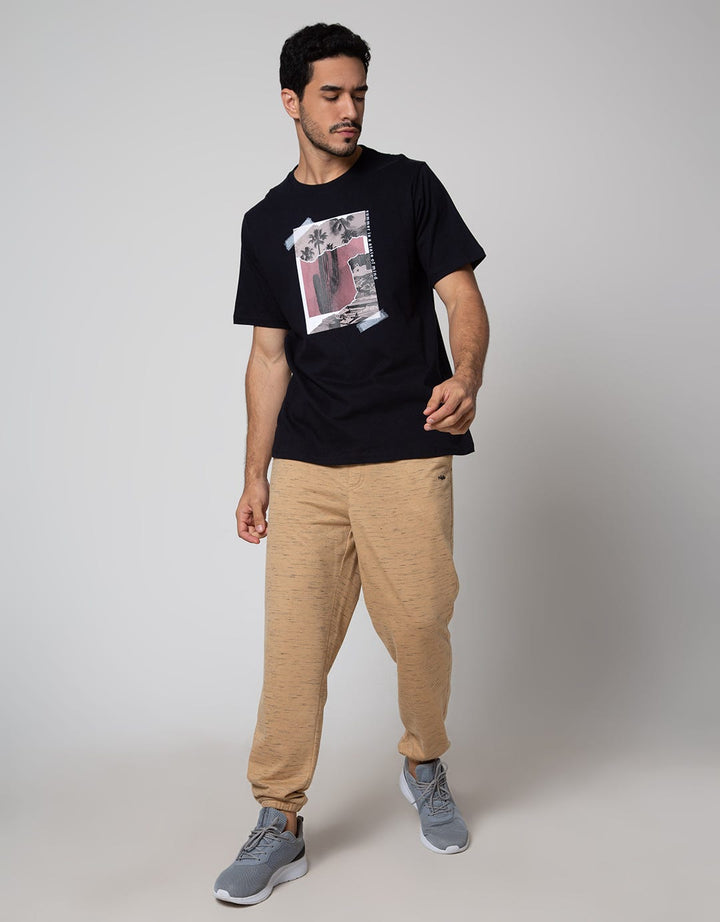 T Zone Short Sleeve T-Shirt Print Theme Summertime Cactus 1