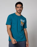 T Zone Short Sleeve T-ShirtPrint Theme Summertime - Relax 1
