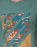 T Zone Photoprint Theme Kaos Kasual Pria