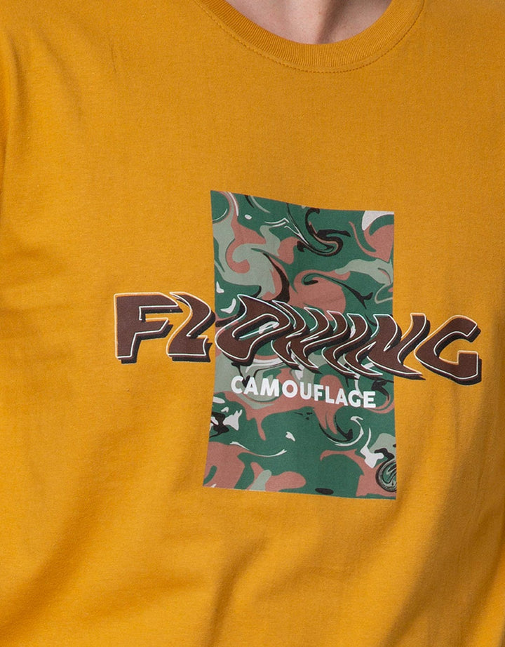 T Zone Photoprint Theme Kaos Kasual Pria