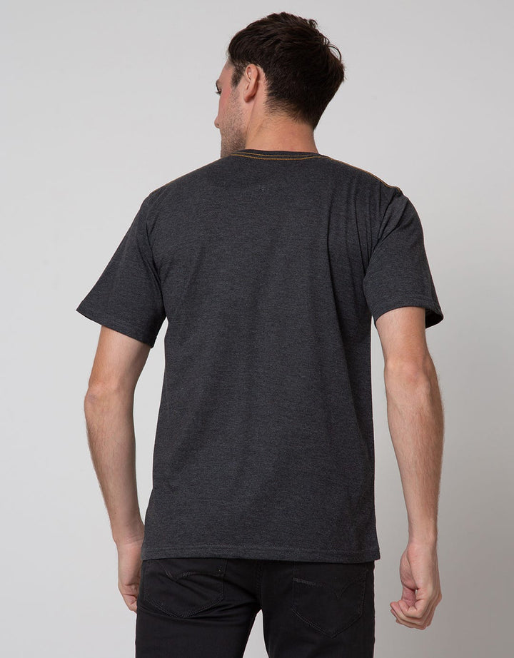 T Zone Photoprint Theme Kaos Kasual Pria