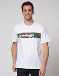 T Zone Photoprint Theme Kaos Kasual Pria