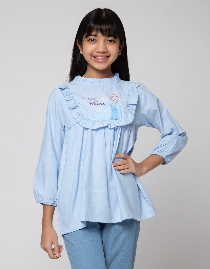 Disney Long Sleeve Shirt Frozen Casual
