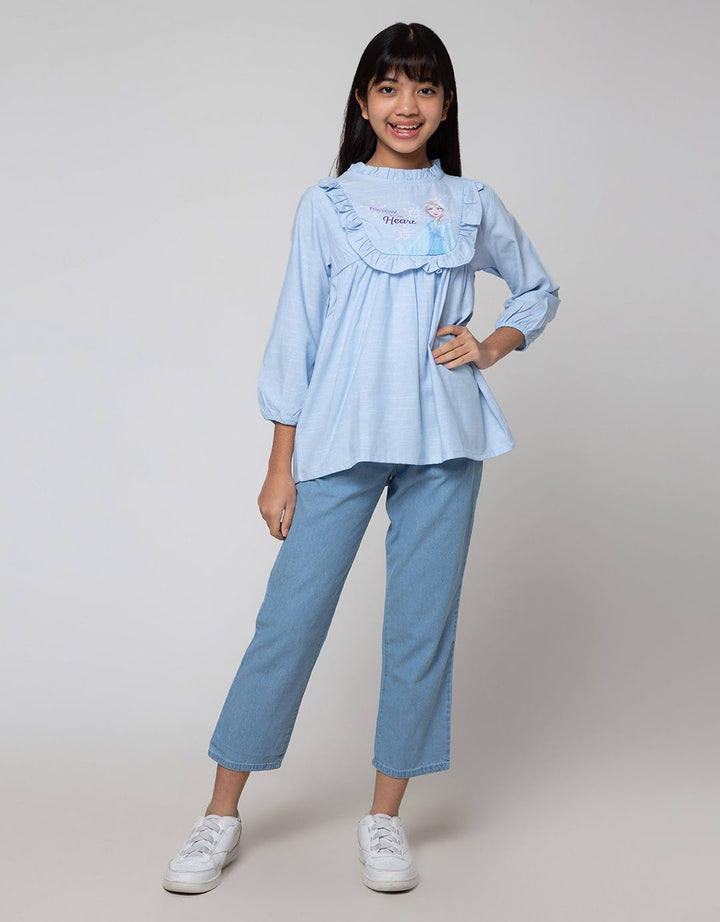 Disney Long Sleeve Shirt Frozen Casual