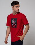 T Zone Short Sleeve T-Shirt  Print Theme Wander Letter Actuated