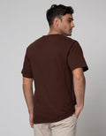 T Zone Short Sleeve T-Shirt  Print Theme Wander Letter Destruction