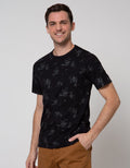 T Zone Short Sleeve T-Shirt Summer Leaf