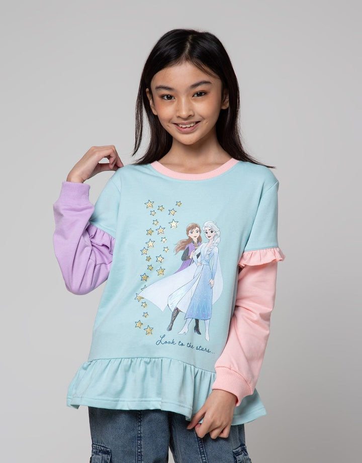 Disney Sweatshirt Frozen Ruffle