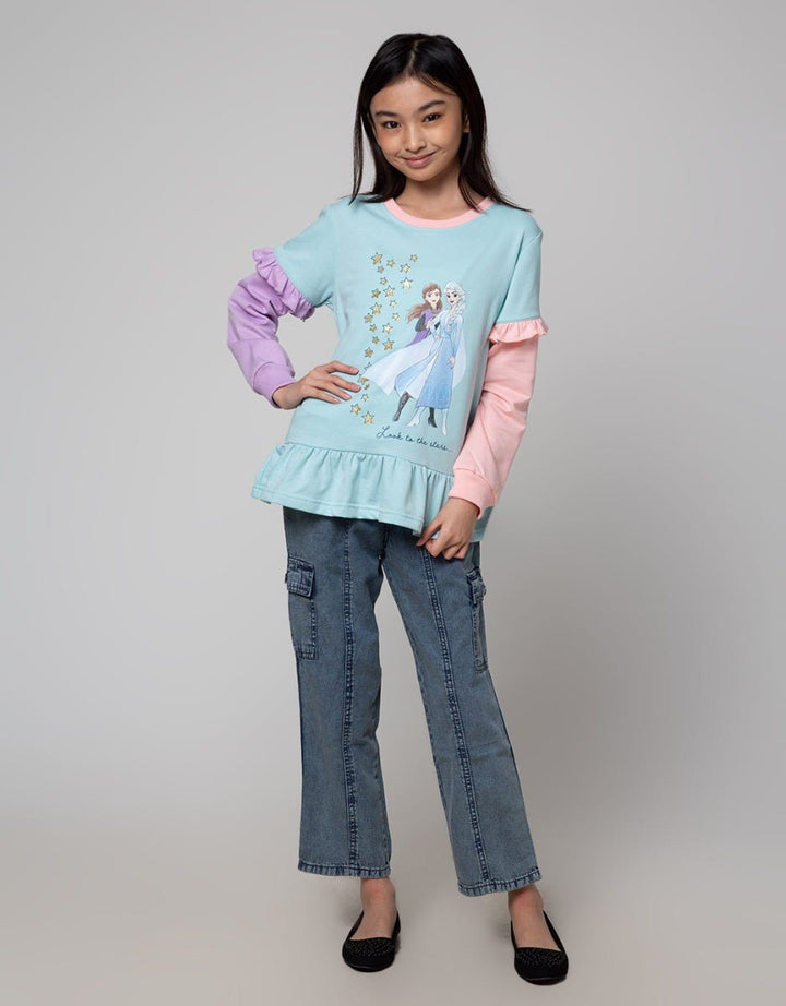 Disney Sweatshirt Frozen Ruffle