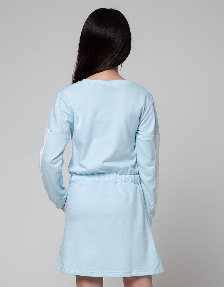 Disney Long Sleeve Midi Dress Cut And Sewn Frozen