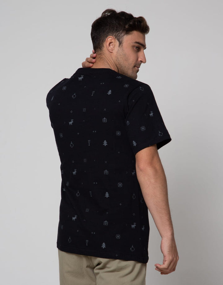 T Zone Short Sleeve T-Shirt Print Xmas Coll 2022 Feel The