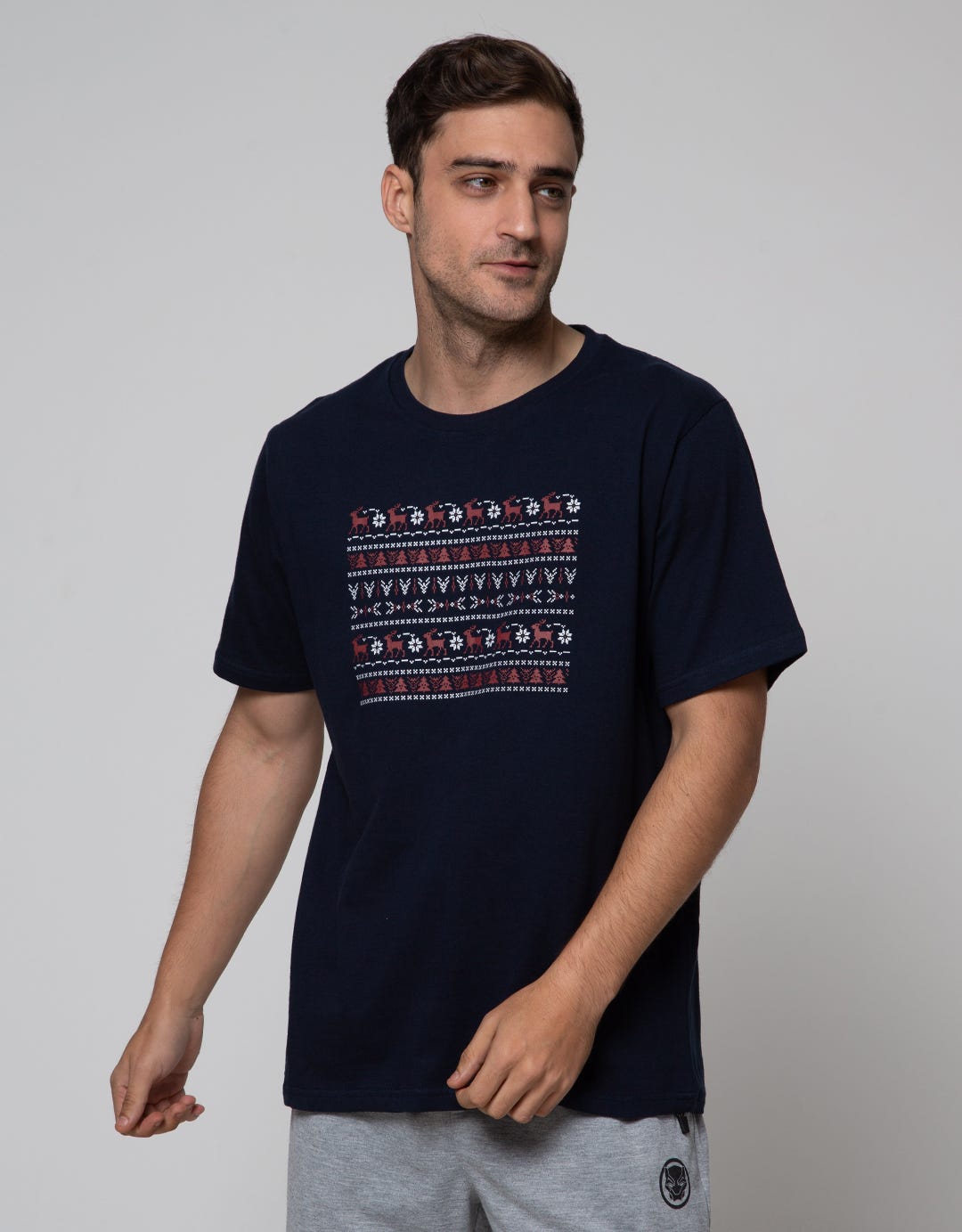 T Zone Short Sleeve T-Shirt Print Xmas Coll 2022 Xmas Xmas22