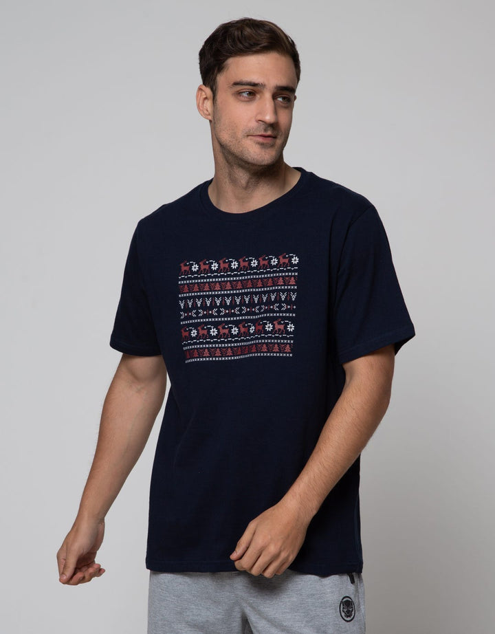 T Zone Short Sleeve T-Shirt Print Xmas Coll 2022 Xmas Xmas22
