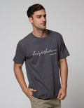 T Zone Uneven Bright Kaos Big Size Pria
