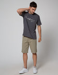 T Zone Uneven Bright Kaos Big Size Pria