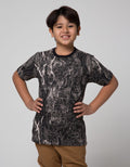 Nevada Abstract Print Kaos Anak Laki-Laki