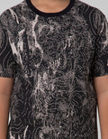Nevada Abstract Print Kaos Anak Laki-Laki