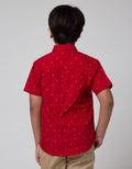 Nevada Dobby Text Boys Shirt