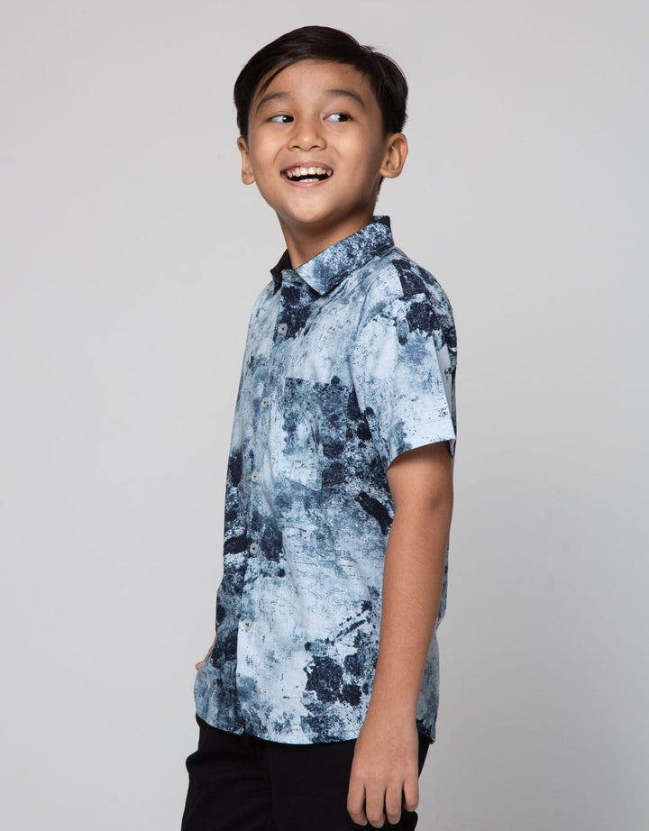 Nevada Lacoste Abstract Boys Shirt