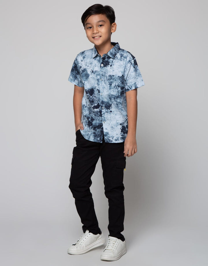 Nevada Lacoste Abstract Boys Shirt