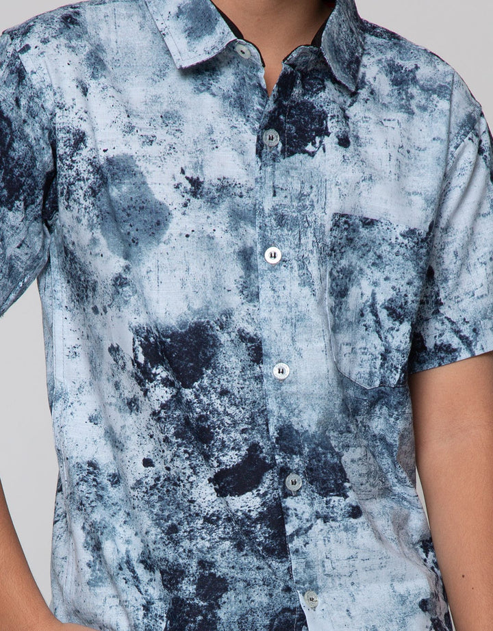 Nevada Lacoste Abstract Boys Shirt