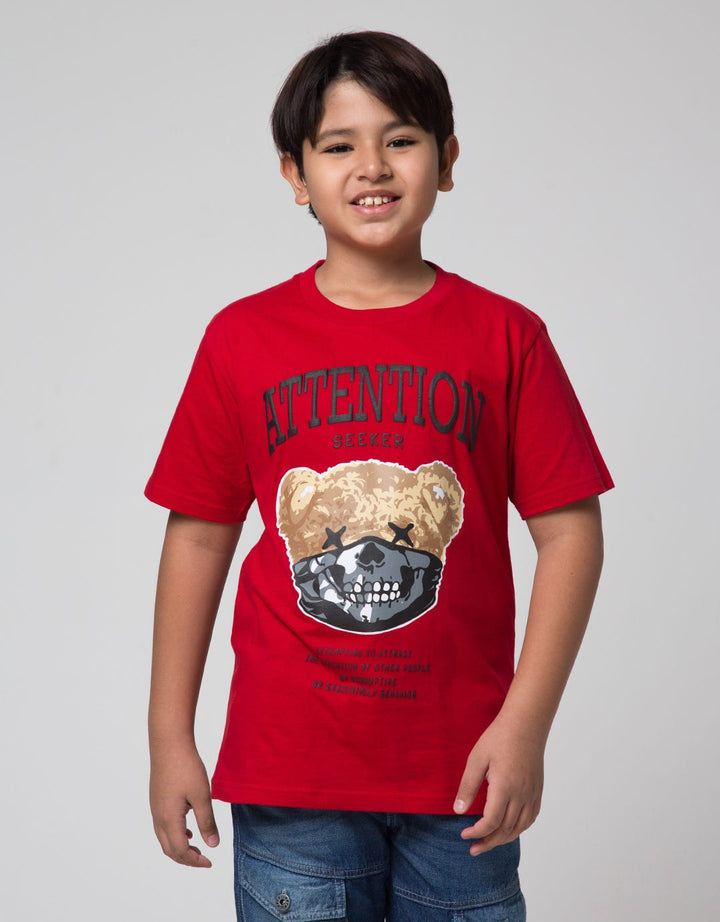 Nevada Mask Bear Kaos Anak Laki-Laki