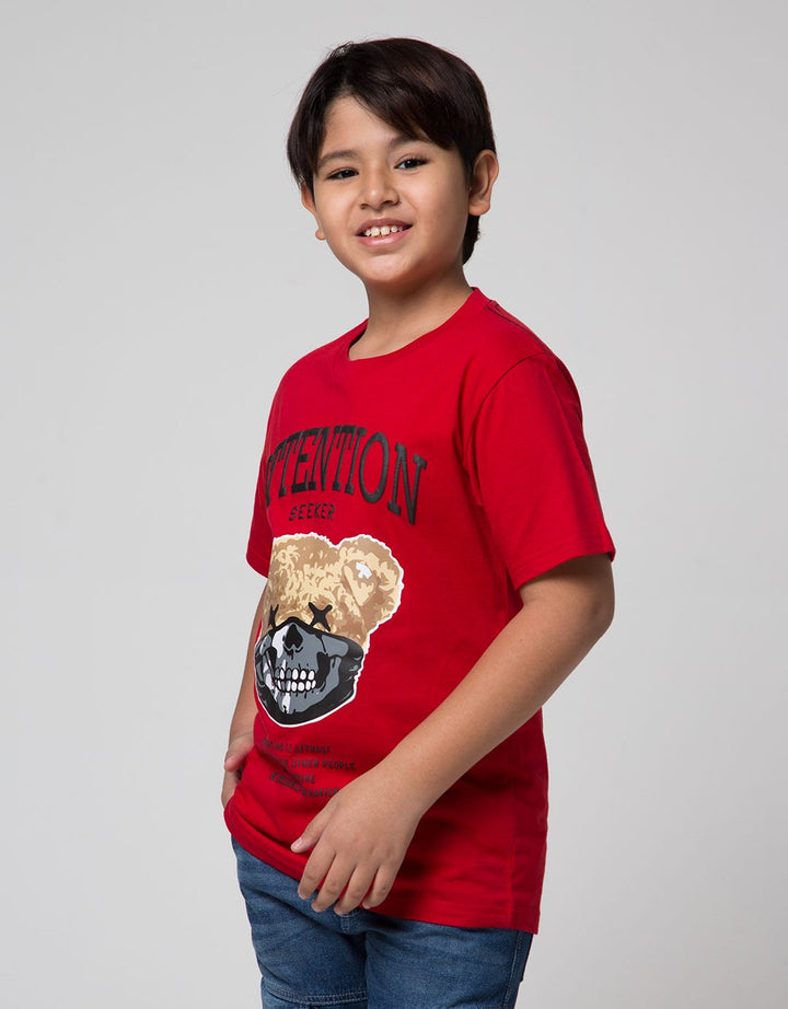Nevada Mask Bear Kaos Anak Laki-Laki