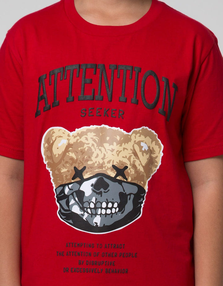 Nevada Mask Bear Kaos Anak Laki-Laki