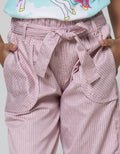 Little M Stripe Stars Bermuda Celana Anak Perempuan