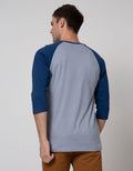 T Zone Theme University Kaos Raglan Pria