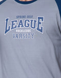 T Zone Theme University Kaos Raglan Pria