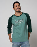 T Zone Theme University Kaos Raglan Pria