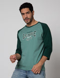 T Zone Theme University Kaos Raglan Pria