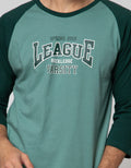 T Zone Theme University Kaos Raglan Pria