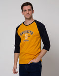 T Zone 3/4 Raglan T-Shirt Print Theme University Brooklyn