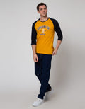 T Zone 3/4 Raglan T-Shirt Print Theme University Brooklyn