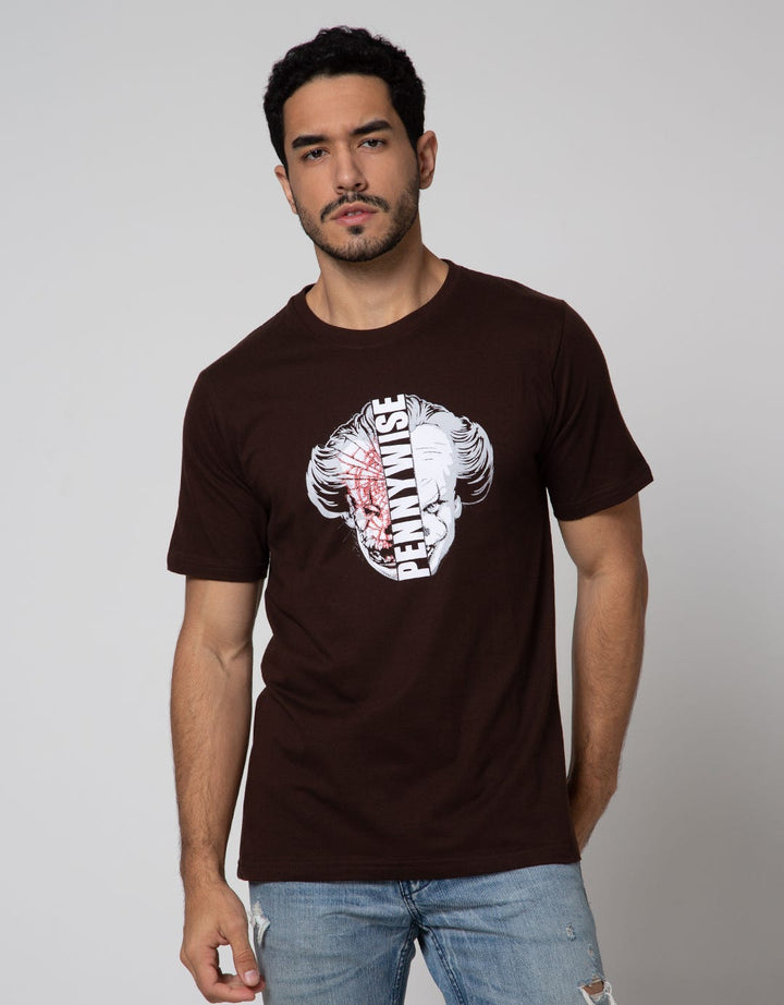 T Zone Short Sleeve T-Shirt Wb Scream From The Scene - Pennywise