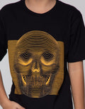 Nevada Skull Print Kaos Anak Laki-laki