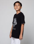 Nevada Skull Print Kaos Anak Laki-laki