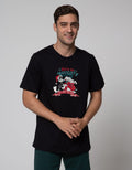 T Zone Short Sleeve T-Shirt  Wb Xmas Coll 2022 Duffy Duck Let'S Be