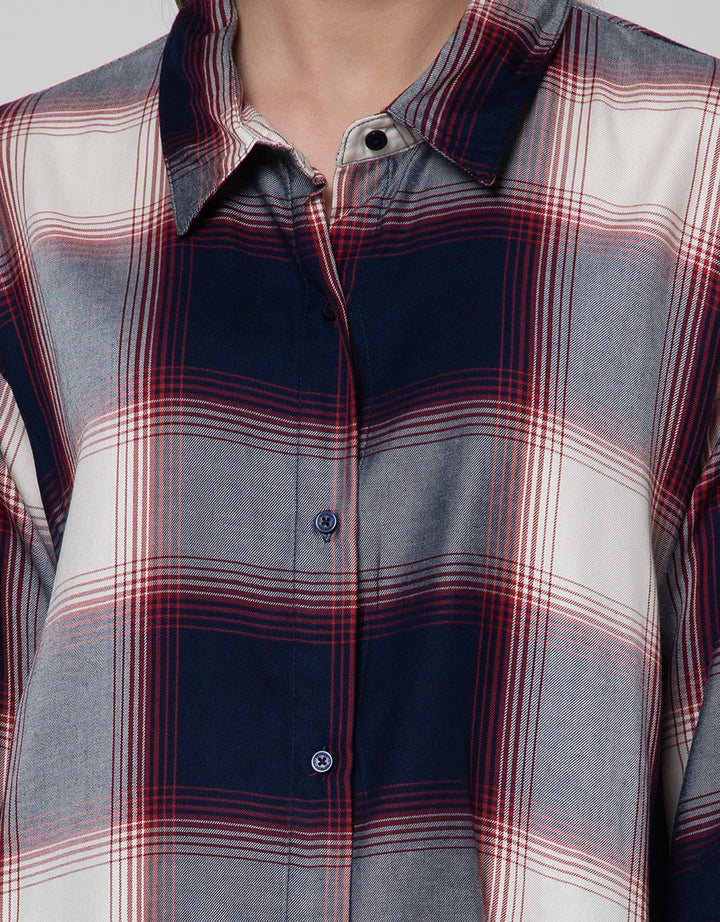 Nevada Long Sleeve Shirt Top Boxy