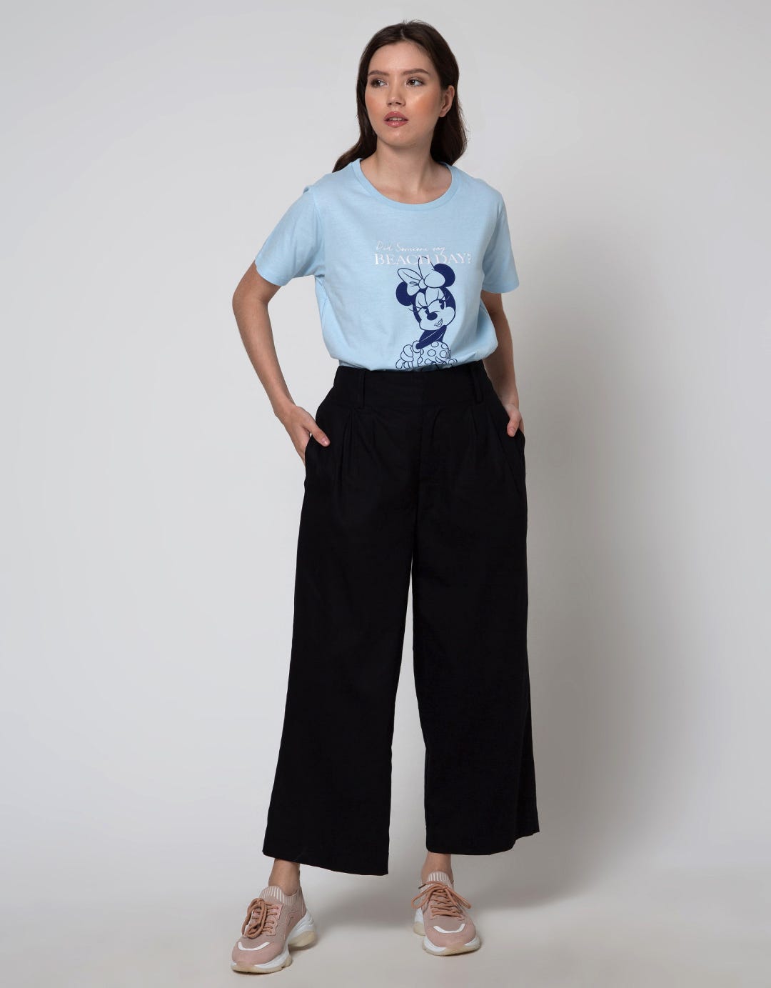 Nevada Wide Leg Celana Panjang Wanita