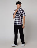 Cardinal Jeans Long Sleeve Plaid Shirt