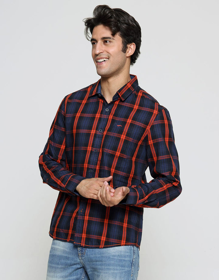 Cardinal Jeans Plaid Classic Men's Shirt