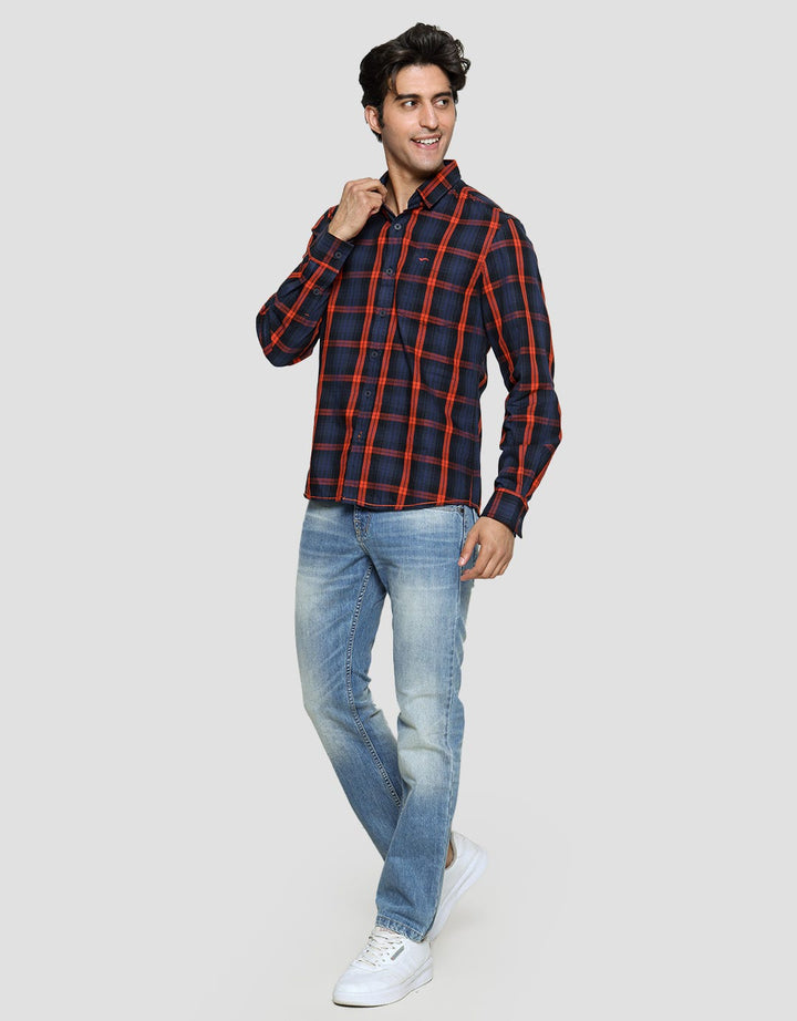 Cardinal Jeans Plaid Classic Men's Shirt