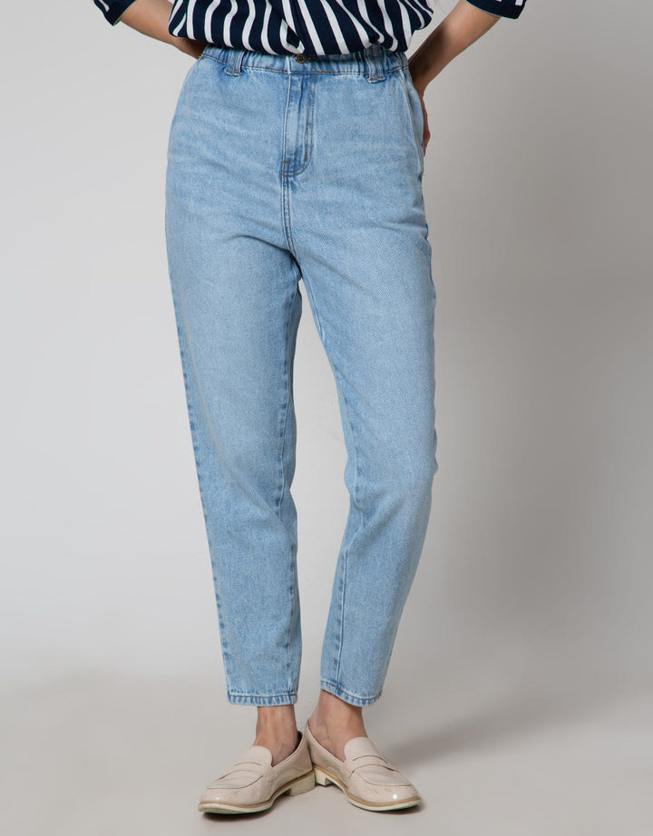 Nevada Baggy Twill Celana Jeans Wanita