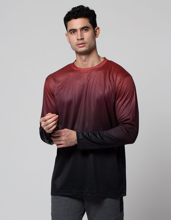 Nevada Sport Long Sleeve T-Shirt Gradation Sublim Non Hole Mesh