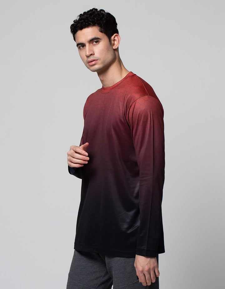 Nevada Sport Long Sleeve T-Shirt Gradation Sublim Non Hole Mesh